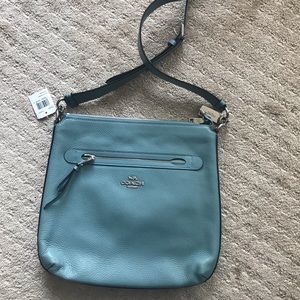 NWT Coach Mae Crossbody Purse (Light Blue)